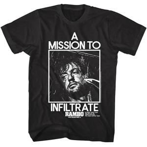 Rambo Mission To Infiltrate Unisex T Shirt